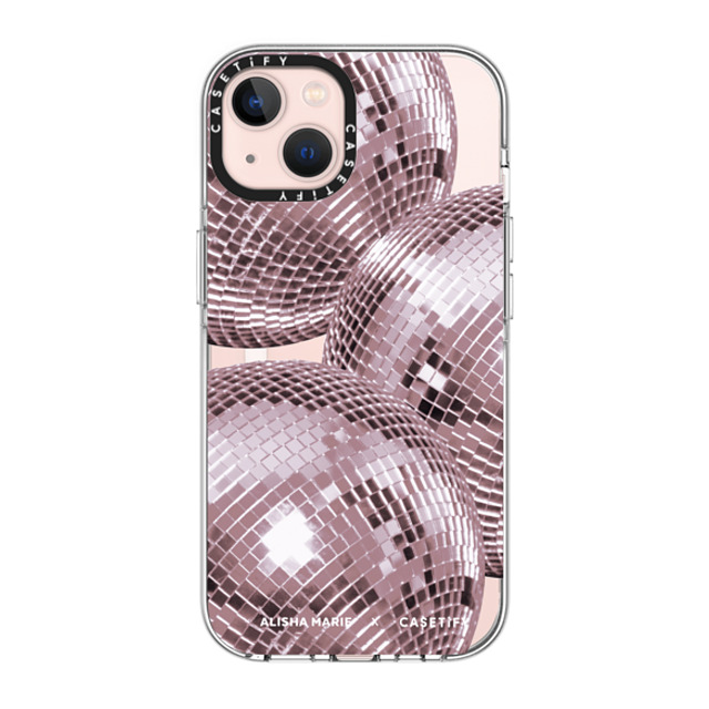 CASETiFY iPhone 13 ケース クリア クリア ケース MagSafe対応 Alisha Marie Disco Baby Case casetify