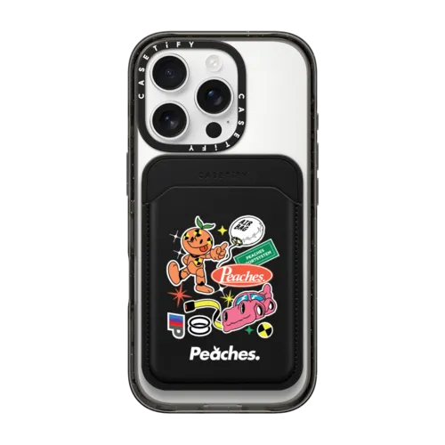 Snappy MagSafe Wallet - Peaches. Sticker MagSafe Wallet