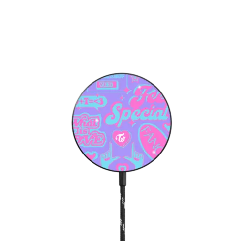   - TWICE Sticker Magnetic Wireless Charger