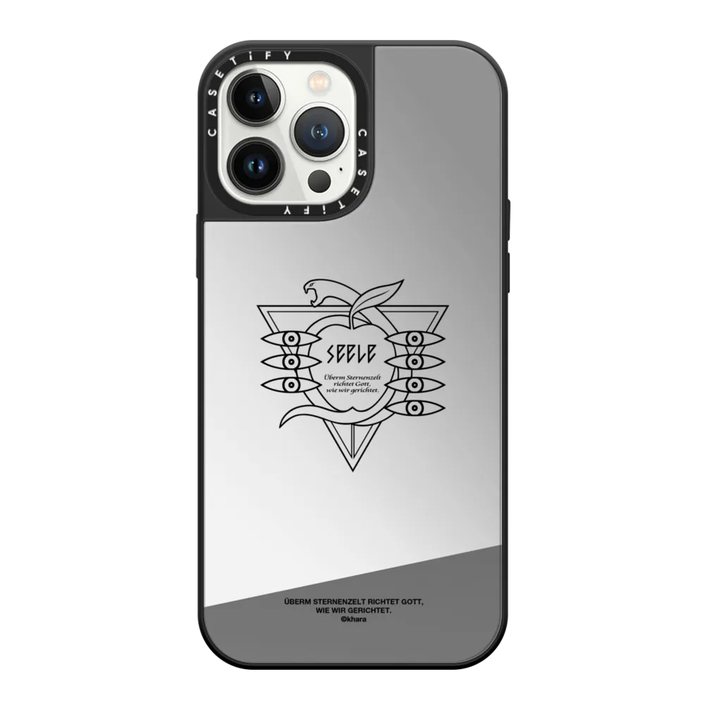 Mirror iPhone 13 Pro Max Case MagSafe Compatible - SEELE Logo Case