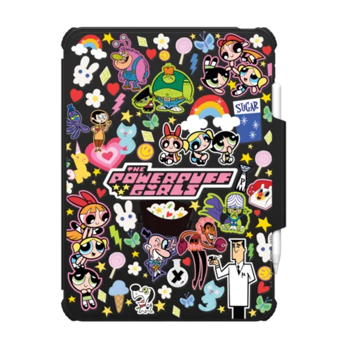 iPad Pro 11-inch (M4) - The Powerpuff Girls Stickermania iPad Case