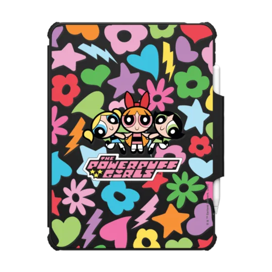 Impact Folio iPad Air 11-inch (M2/M3) Case - The Powerpuff Girls Icons iPad Case