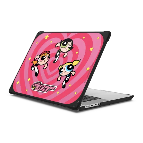 MacBook Pro 16-inch (M1 - M4) - The Powerpuff Girls Heart MacBook Case