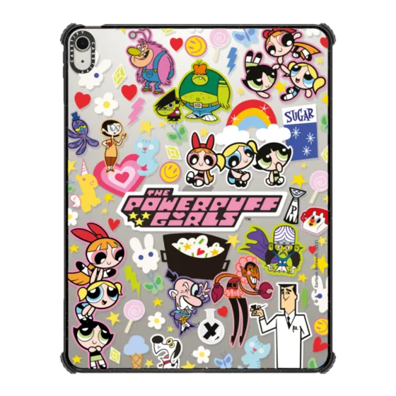 iPad Impact iPad Air 13-inch (M2) Case - The Powerpuff Girls Stickermania iPad Case