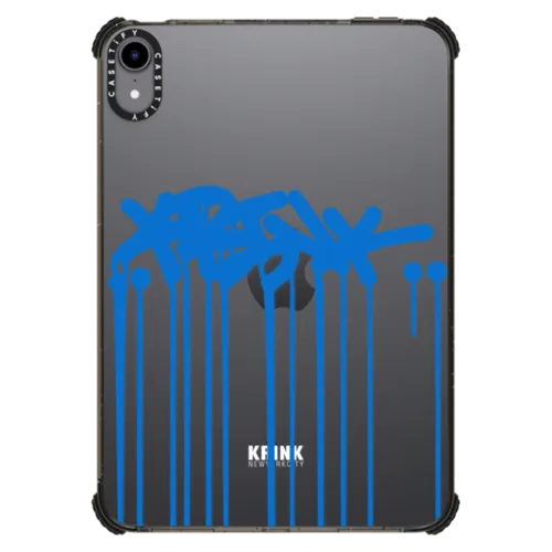 iPad mini (6th gen) - Krink Blue Tag iPad Case