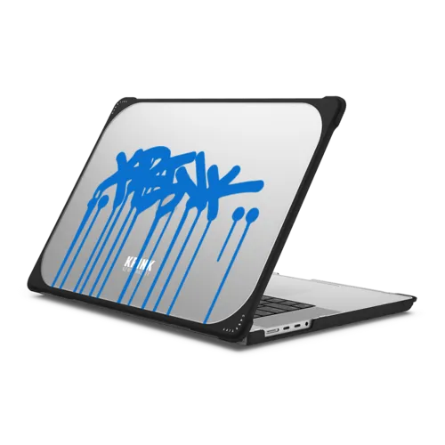 MacBook Pro 16-inch (M1 - M4) - Krink Blue Tag MacBook Case