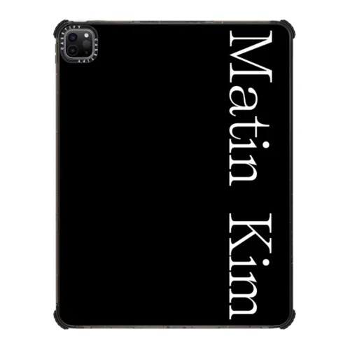 iPad Pro 12.9-inch (5th/6th gen) - Matin Kim Basic Logo iPad Case