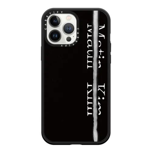 iPhone 13 Pro Max - Matin Kim Black Logo Case