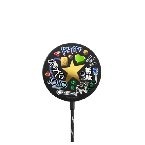   - Stardust Crusaders Sticker Magnetic Wireless Charger