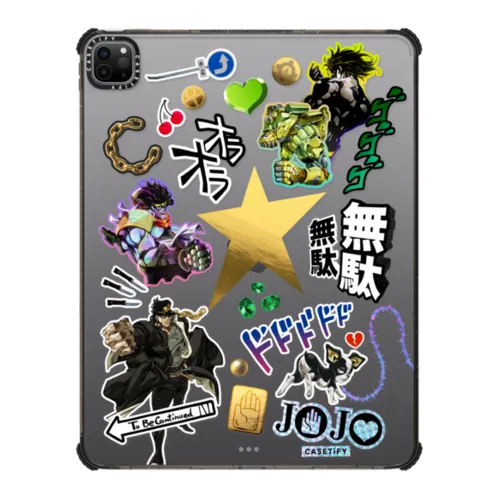 iPad Pro 12.9-inch (5th/6th gen) - Stardust Crusaders Sticker Tablet Case