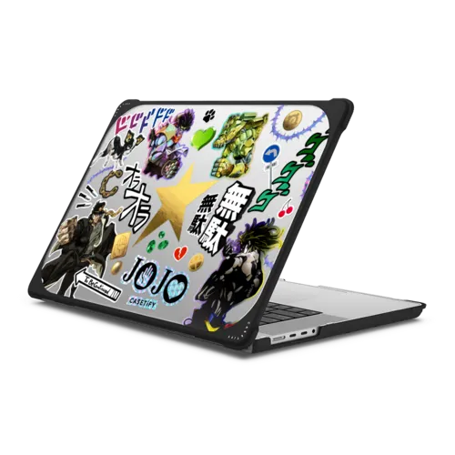 MacBook Pro 16-inch (M1 - M4) - Stardust Crusaders Sticker Laptop Case