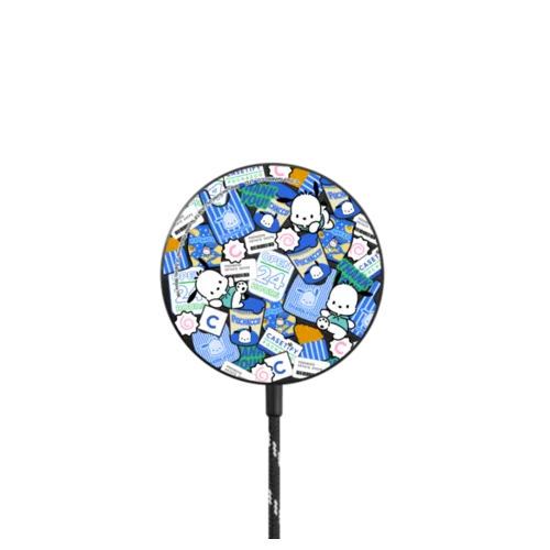   - Pochacco Sticker Magnetic Wireless Charger