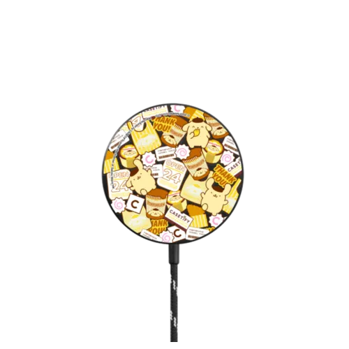   - Pompompurin Sticker Magnetic Wireless Charger