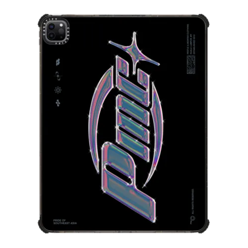 iPad Pro 12.9-inch (5th/6th gen) - Y2K Chrome Tablet Case