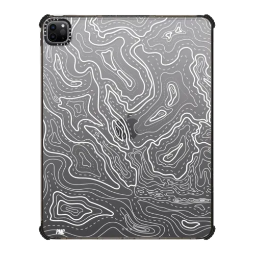 iPad Pro 12.9-inch (5th/6th gen) - Sea Contour Tablet Case - White Edition