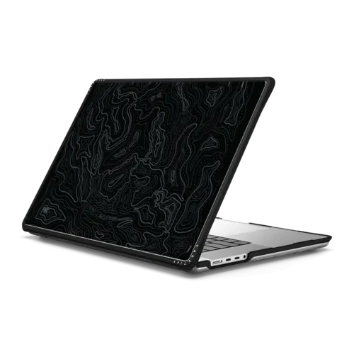 MacBook Pro 16-inch (M1 - M4) - Sea Contour Laptop Case - Black Edition