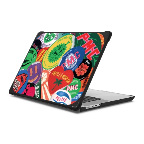 MacBook Pro 16-inch (M1 - M4) - Fruit Stickers Laptop Case