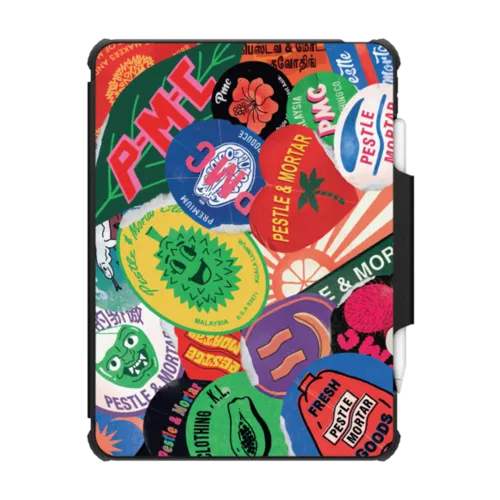 iPad Pro 12.9-inch (5th/6th gen) - Fruit Stickers Tablet Case