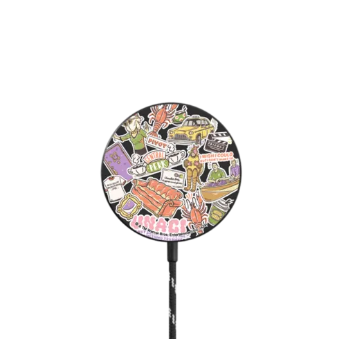   - FRIENDS Stickermania Magnetic Wireless Charger