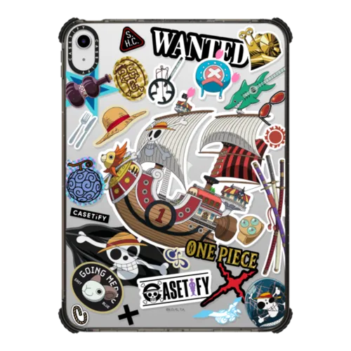iPad 10.9-inch (10th gen) - ONE PIECE 25th Straw Hat Crew Sticker Tablet Case