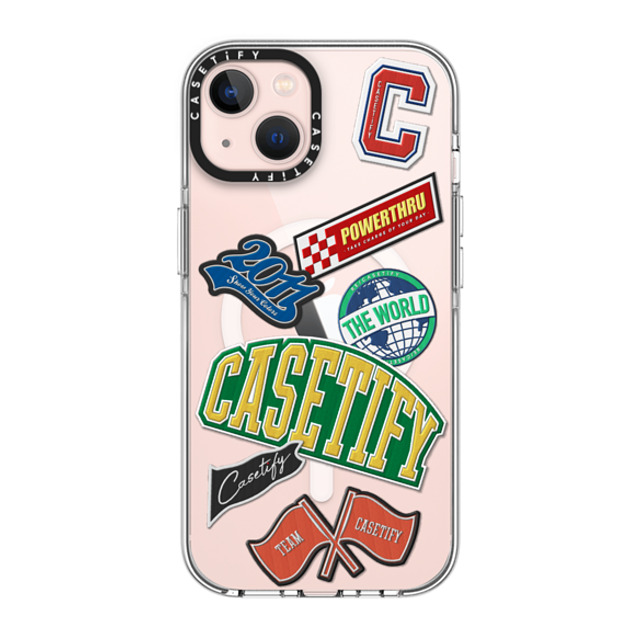 CASETiFY iPhone 13 ケース クリア クリア ケース MagSafe対応 Y2K CASETiFY University