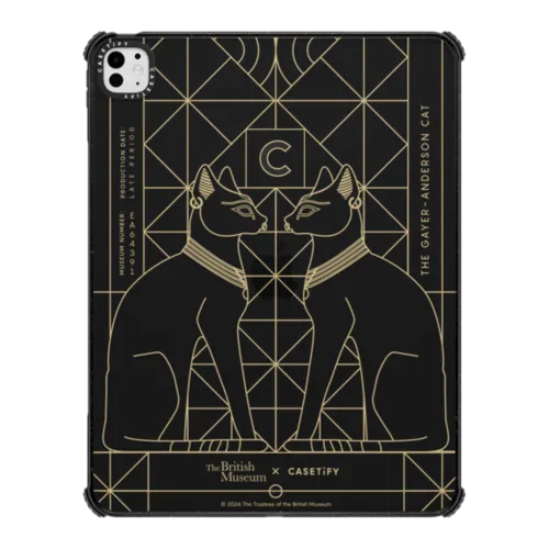 iPad Pro 13-inch (M4/M5) - The Amulet Case - Bastet Tablet Case