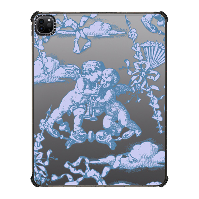 CASETiFY iPad Pro 12.9 (第5/6世代) ブラック iPad インパクト ケース Cloud At Lover's Gate