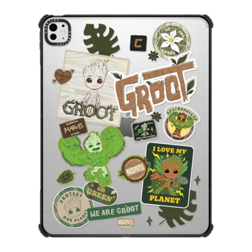 iPad Pro 13-inch (M4) - Groot Sticker Tablet Case