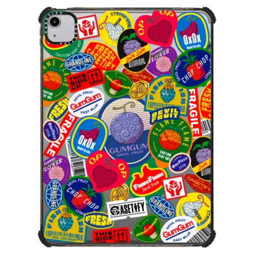 iPad Air (4th/5th gen) - Devil Fruits Label Sticker Tablet Case