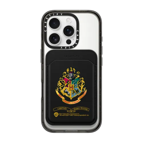 Snappy MagSafe Wallet - Hogwarts Crest Snappy Leather Wallet