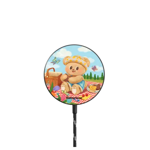   - Picnic Butterbear Magnetic Wireless Charger