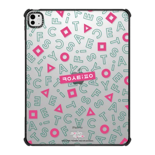 iPad Pro 13-inch (M4) - Squid Game Pattern Tablet Case