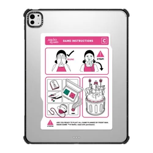 iPad Pro 13-inch (M4) - Game Instruction Tablet Case