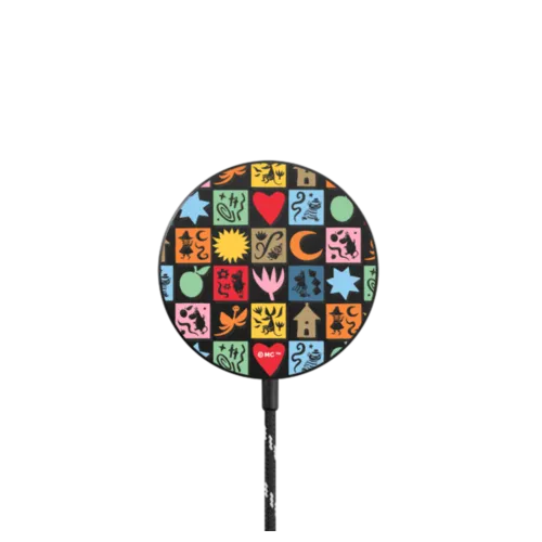   - Moomin Square Pattern Megnetic Wireless Charger