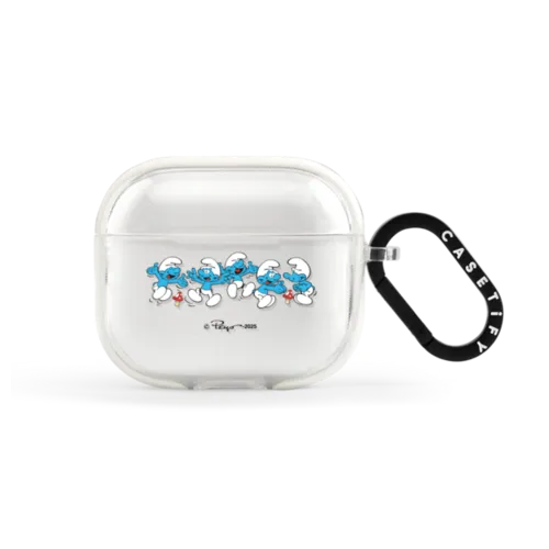 AirPods (3rd Generation) - The Smurfs Jumbled Pattern Earbuds Case