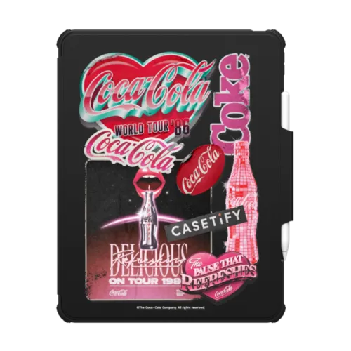 iPad Pro 13-inch (M4) - Coca-Cola On Tour Sticker Tablet Case