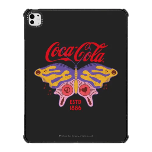iPad Pro 13-inch (M4) - Coca-Cola ESTD 1886 Butterfly Tablet Case