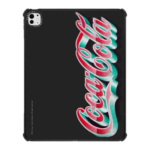 iPad Pro 13-inch (M4) - Coca-Cola Retro Logo Tablet Case