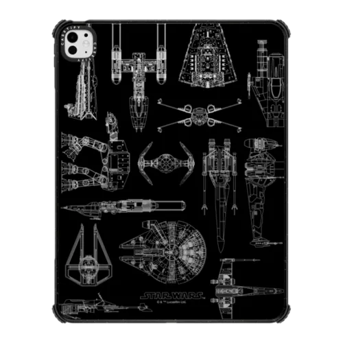 iPad Pro 13-inch (M4) - Star Wars™ Aircrafts Pattern Tablet Case