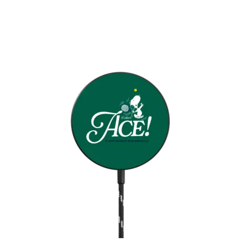   - Snoopy Ace PowerThru Magnetic Wireless Charger