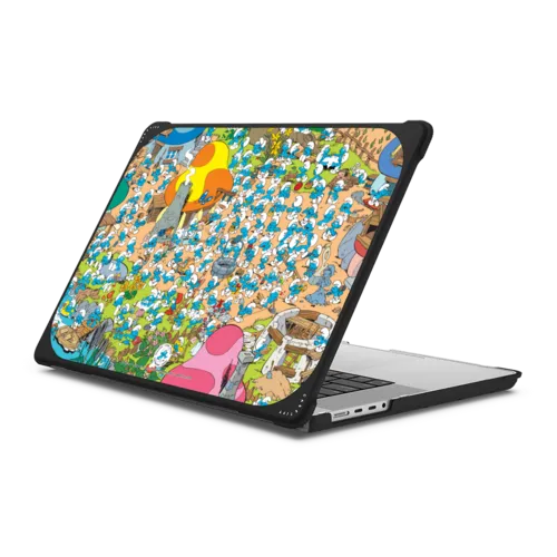MacBook Pro 16-inch (M1 - M5) - The Smurfs Garden Laptop Case
