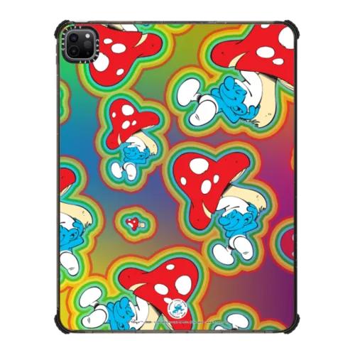 iPad Pro 12.9-inch (5th/6th gen) - The Smurfs Rainbow Dream Tablet Case