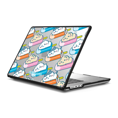 MacBook Pro 16-inch (M1 - M5) - Chiikawa Chillin' Trio Ice Pop Laptop Case
