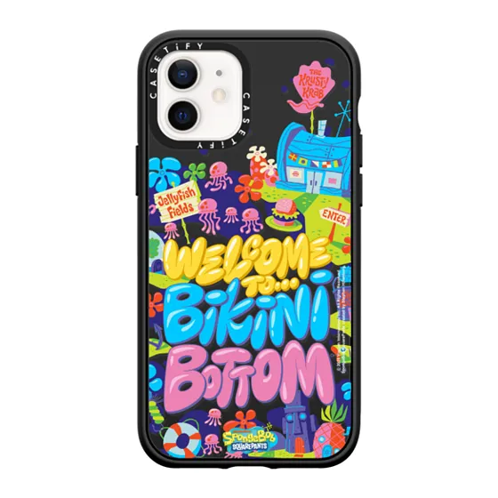CASETiFY x SpongeBob iPhone 12 Puffy Case - Pink (Patrick Star)