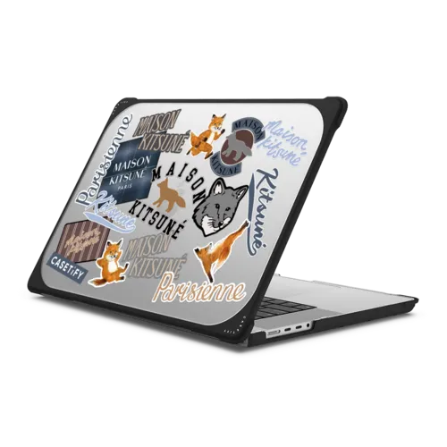 MacBook Pro 16-inch (M1 - M5) - Maison Kitsune Sticker Laptop Case