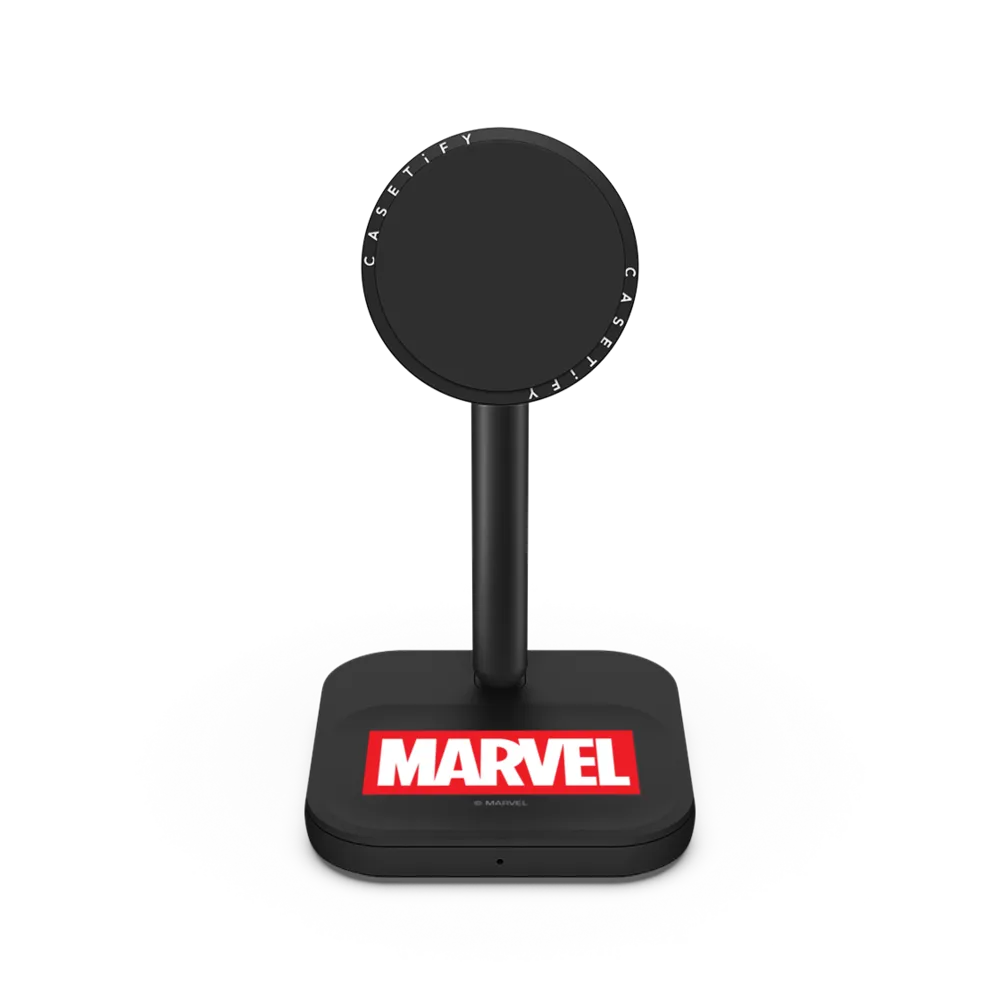 2-in-1 Charging Stand - Marvel Logo PowerThur 2-in-1 Changing Stand