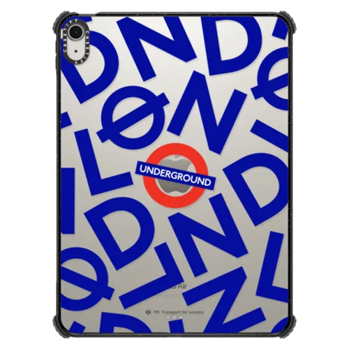 iPad Air 11-inch (M2/M3) - London Underground Pattern Tablet Case