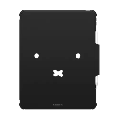 iPad Pro 13-inch (M4/M5) - Miffy Tablet Case (Black)