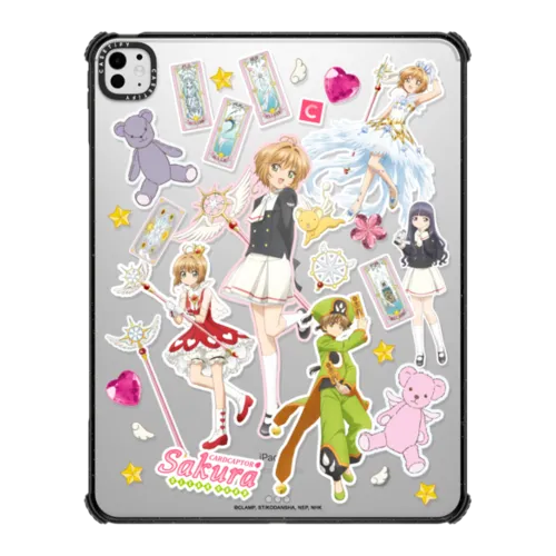 iPad Pro 13-inch (M4/M5) - Cardcaptor Sakura Stickermania Tablet Case