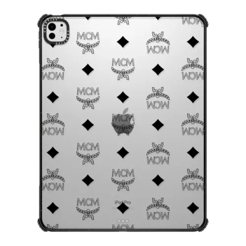 iPad Pro 13-inch (M4/M5) - MCM Logo Pattern Tablet Case